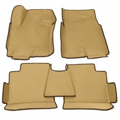 Автомобильные коврики ЭВА (EVA) для Changan Eado PLUS / Чанган Еадо Плюс с 3D бортами 2020 - н. в. АвтоЕва.рф