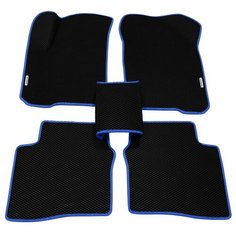 Автомобильные коврики ЭВА (EVA) для Omoda S5 / Омода S5 2022 - н. в. + 2 логотипа АвтоЕва.рф