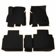 Автомобильные коврики ЭВА (EVA) для EXEED LX / Эксид LX с 3D бортами 2019 - н. в. АвтоЕва.рф