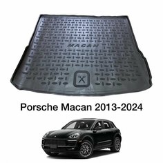 Коврик в багажник Porsche Macan 2013-2024 / коврик в багажник Порш Макан Unidec
