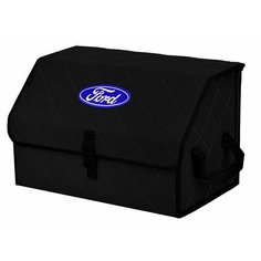 Органайзер-саквояж "Союз" в багажник Ford (Форд), размер L. Цвет: черный с черной прострочкой Ромб. A&P Групп