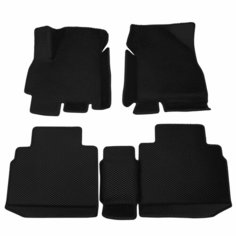 Автомобильные коврики ЭВА (EVA) для EXEED LX / Эксид LX с 3D бортами 2019 - н. в. АвтоЕва.рф