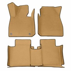 Автомобильные коврики ЭВА (EVA) для Hongqi H5 II / Хончи H5 (2 поколение) с 3D бортами 2022 - н. в. АвтоЕва.рф