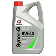 Синтетическое моторное масло Comma Syner-G 5W-40, 5 л, 1 шт.