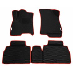 Автомобильные коврики ЭВА (EVA) для CHERY TIGGO 8 (8 PRO, 8 PRO MAX, 8 PRO E+) Чери Тигго 8 про макс 2022-н. в. + подпятник + 2 логотипа АвтоЕва.рф