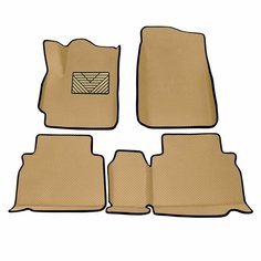 Автомобильные коврики ЭВА (EVA) для Omoda C5 / Омода С5 с 3D бортами 2022 - н. в. + подпятник АвтоЕва.рф