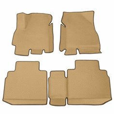 Автомобильные коврики ЭВА (EVA) для EXEED LX / Эксид LX с 3D бортами 2019 - н. в. АвтоЕва.рф