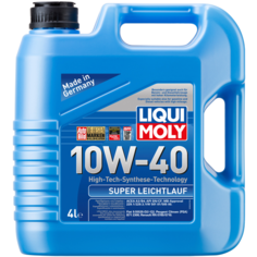 HC-синтетическое моторное масло LIQUI MOLY Super Leichtlauf 10W-40, 4 л, 1 шт.