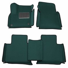 Автомобильные коврики ЭВА (EVA) для Geely Monjaro / Джили Монджаро с 3D бортами 2021 - н. в. + подпятник АвтоЕва.рф