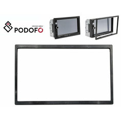 Переходная рамка 2 Din декоративная на автомагнитолу 178x100 7 дюймов для магнитолы автомобиля 2 дин Podofo