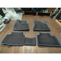 Eva коврики Hyundai IX 35 эва коврики с бортами Хендай ix35 2010-2015 (Киа Спортейдж 3) Carply