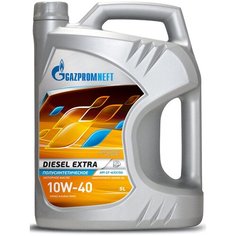 Полусинтетическое моторное масло Газпромнефть Diesel Extra 10W-40, 5 л, 1 шт.