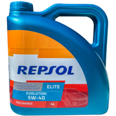 Синтетическое моторное масло Repsol Elite Evolution 5W40, 4 л, 1 шт.