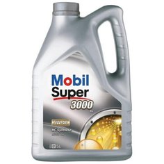 Полусинтетическое моторное масло MOBIL Super 3000 X1 5W-40, 5 л, 1 шт.