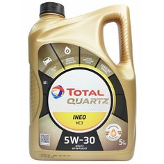 Синтетическое моторное масло TOTAL Quartz INEO MC3 5W30, 5 л, 1 шт.