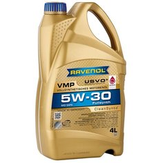 Синтетическое моторное масло RAVENOL VMP SAE 5W-30, 4 л, 1 шт.