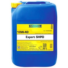Полусинтетическое моторное масло RAVENOL Expert SHPD 10W-40, 20 л
