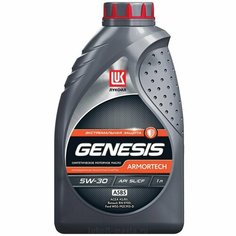 Синтетическое моторное масло ЛУКОЙЛ Genesis Armortech A5B5 5W-30, 1 л, 1 шт.