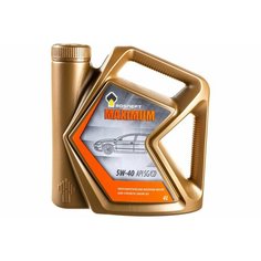 Полусинтетическое моторное масло Роснефть Maximum 5W-40, 4 л, 1 шт.
