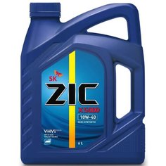 Синтетическое моторное масло ZIC X5000 10W-40, 6 л, 1 шт.