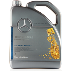 Полусинтетическое моторное масло Mercedes-Benz MB 229.5 5W-40, 5 л, 1 шт.
