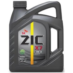 Синтетическое моторное масло ZIC X7 DIESEL 5W-30, 6 л, 1 шт.