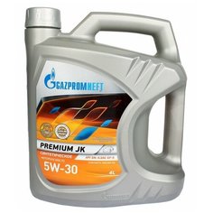 Полусинтетическое моторное масло Газпромнефть Premium JK 5W-30, 4 л, 1 шт.