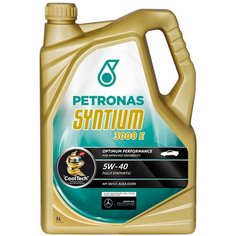 Синтетическое моторное масло Petronas Syntium 3000 E 5W40, 5 л, 1 шт.