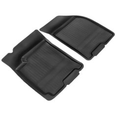 Коврики салона передние для Chevrolet Lacetti (04-) / Daewoo Gentra (13-), резина, 2 шт. Atoll Group