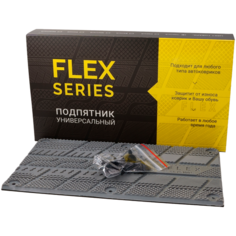 Подпятник для автомобильных ковриков FLEX SERIES 25х15 см Серый Eva.Center