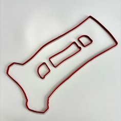 Прокладка клапанной крышки силикон для Ford Focus 2 Mazda 3 1.8 и 2.0 Форд Фокус 2 1.8 - 2.0 Мазда 3 6 Rosteco