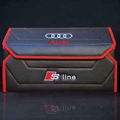Органайзер в багажник Audi / Авто-бокс чёрный / 70*30*30 см ATC
