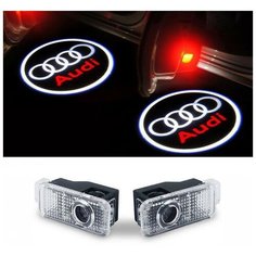 Штатная подсветка дверей Ауди A3/A4/A6/A7/A8/Q3/Q5/Q7 Autostar Germany