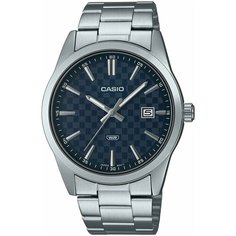 Наручные часы CASIO Standard, серебристый синий