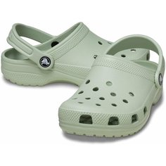 Сабо Crocs, размер C11 US, зеленый