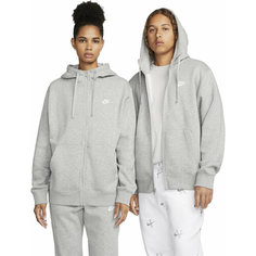 Толстовка NIKE NSW CLUB FLEECE HOODIE, размер 2XL, , серый
