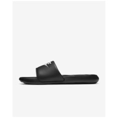 Шлепанцы NIKE Victori One, размер 11 US, черный/белый