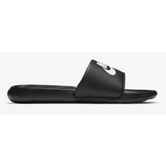 Шлепанцы NIKE Victori One, размер 10 US, черный/белый