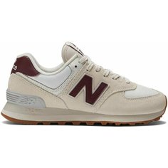 Кроссовки New Balance 574, полнота F (EU)/ на среднюю стопу, размер 5,5 US, бежевый