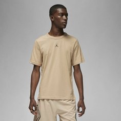 Футболка NIKE M J DF SPRT SS TOP, размер L, бежевый