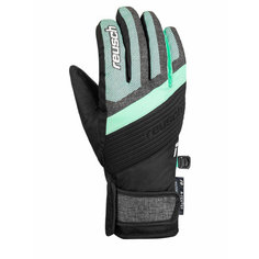 Перчатки Reusch, размер inch (дюйм):3.5, зеленый