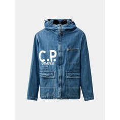 Джинсовая куртка C.P. COMPANY, размер 50, stone bleach