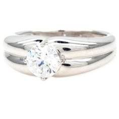 Кольцо The Jeweller, серебро, 925 проба, кристаллы Swarovski, размер 17 мм.