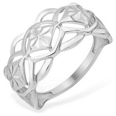 Кольцо The Jeweller, серебро, 925 проба, размер 17 мм.,17.5 мм.
