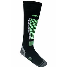 Носки Accapi, размер 39, зеленый/черный