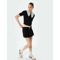 Футболка KOTON, размер XL, черный