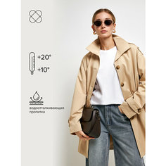 Плащ Concept club, размер XS, бежевый