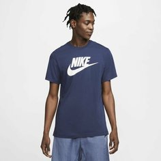 Футболка NIKE NSW TEE, 1 шт., размер M, cиний