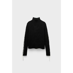 Свитер thom/krom sweater w k 142, размер 44, , чёрный