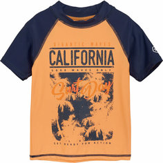 Футболка Color Kids, размер 152, оранжевый/синий